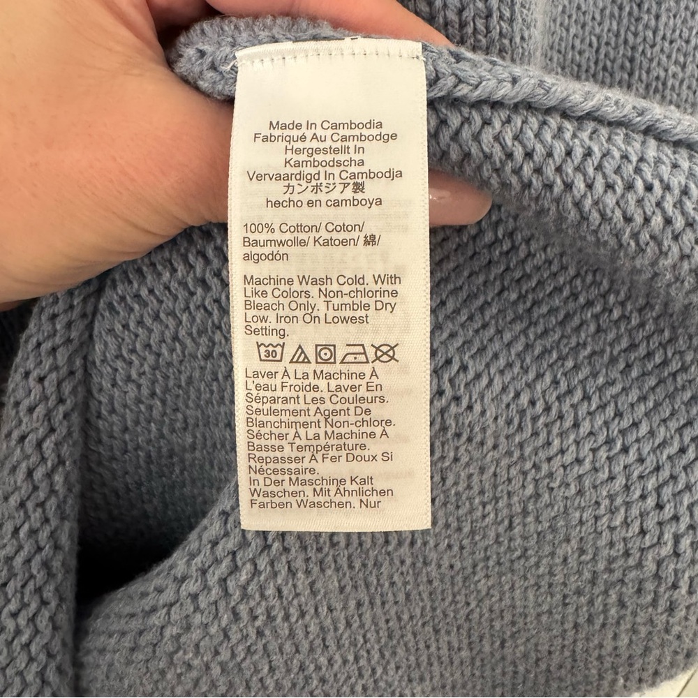 J. Crew Light Blue Turtleneck Sweater - Picture 5 of 5